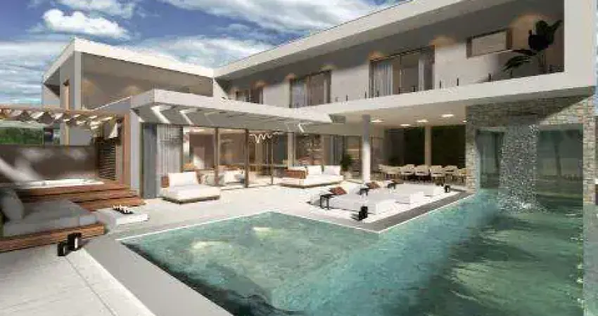 Venda de sobrado no condomínio hills i e ii, em arujá/sp, 550m² com 5 suítes, piscina com prainha, sauna, salas com ambientes e 4 vagas. consulte-nos