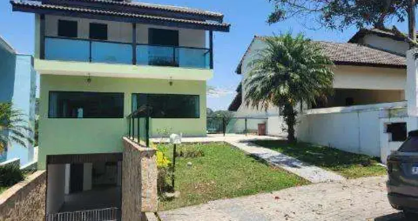 Locação de sobrado no condomínio arujá v, em arujá/sp, 300m² com 3 quartos, suíte. consulte-nos.