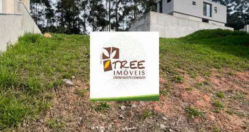 Venda de terreno no condomínio real park, em arujá/sp, oportunidade com 305m², aclive suave, integração com floresta e projeto de sobrado consulte-nos