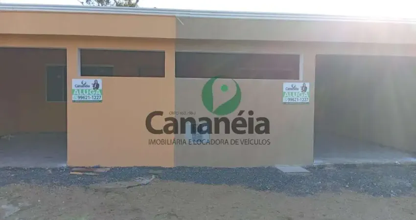 Casa para locação em cananéia-sp: nova cananéia, 2 quartos, 90m² - imóvel recém-construído