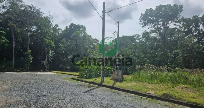 Terreno com 348 m2 à venda em Cananéia-SP, no bairro Reserva da Mata