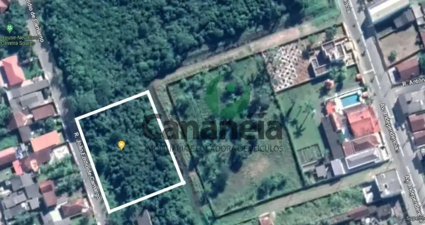 Terreno com 4.165 m² para venda - Rua João Izídio de Camargo - Vila Cabana - Cananéia, Litoral Sul de SP