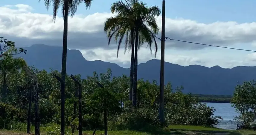 2 terrenos juntos 540 m2 cada de frente para o Mar Pequeno - Balneário Terra Nova - Cananéia - Litoral Sul de SP