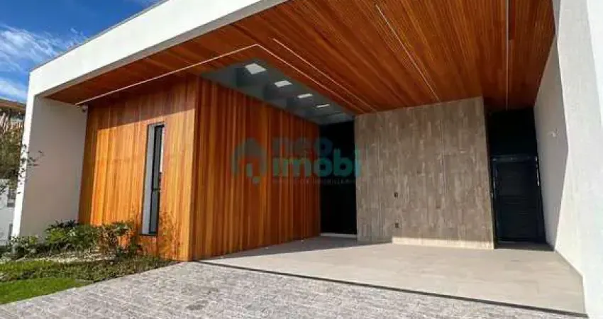 Casa com 3 suítes, 192m², reserva da pedra, pedra branca, palhoça, sc