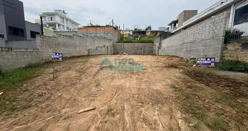 Terreno com 392m², rua dos sabiás, pedra branca, palhoça, sc