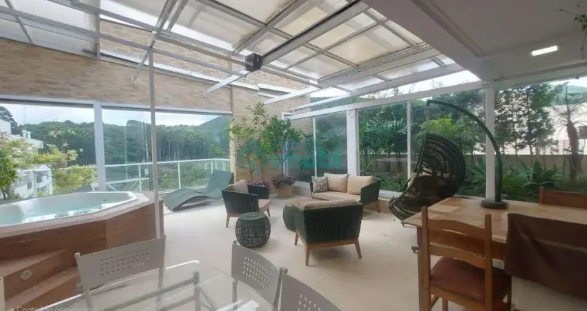 Cobertura 2 dormitórios, sendo 1 suíte, 147m² privativos, itacorubi - florianópolis