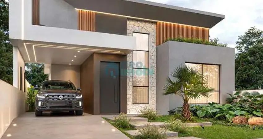 Casa com 3 dormitórios, 1 suíte e 2 vagas no bairro bela vista palhoça - sc— em construção