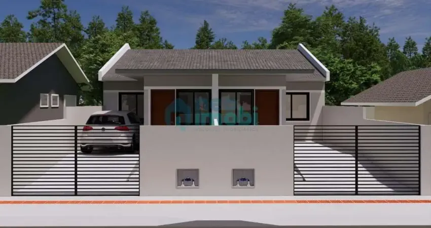 Casa geminada com 2 quartos (1 suíte), loteamento vila toscana