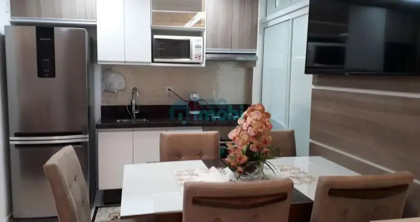 Apartamento semimobiliado 50m², 2 dormitórios, 1 vaga, bela vista- palhoça