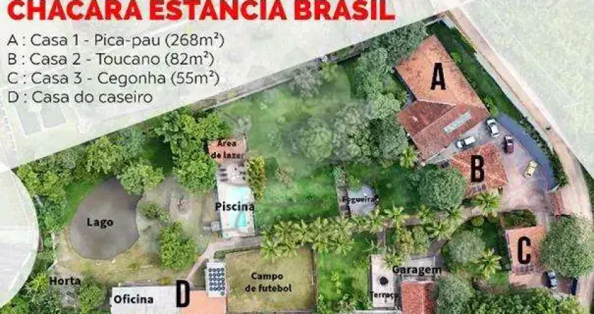 Chácara / sítio com 4 quartos à venda no Jardim Estância Brasil, Atibaia 