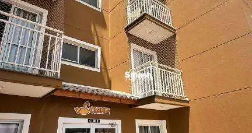 Apartamento com 2 dormitórios para alugar, 44 m² - condomínio clube parque dos pássaros - guarulhos/sp