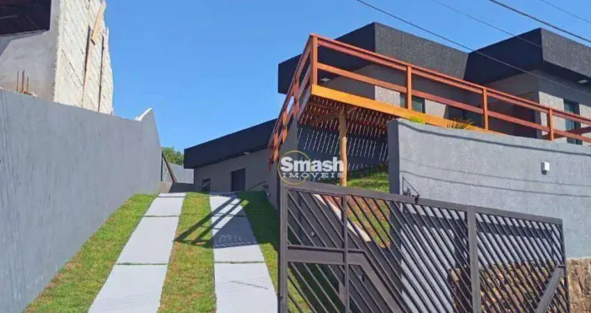 Linda Casa com 3 dormitórios à venda, 120 m²  - Jardim Estância Brasil - Atibaia/SP