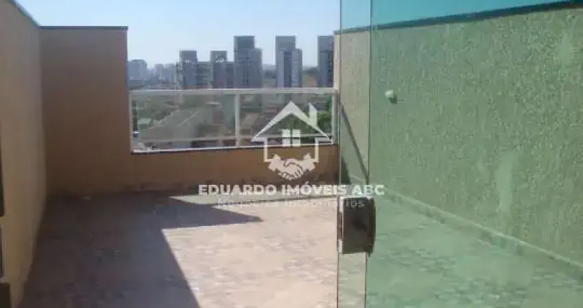 REF 3230. Cobertura. 2 dormitórios. 1 vaga na garagem. Varanda. Vila Tibiriçá - Santo André