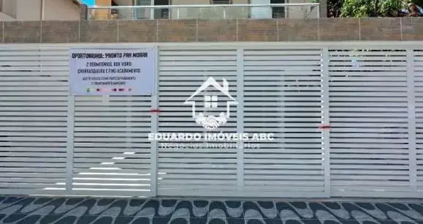 REF 10487- 2 Dormitórios. 1 Vaga. Ótima localização- Praia Grande
