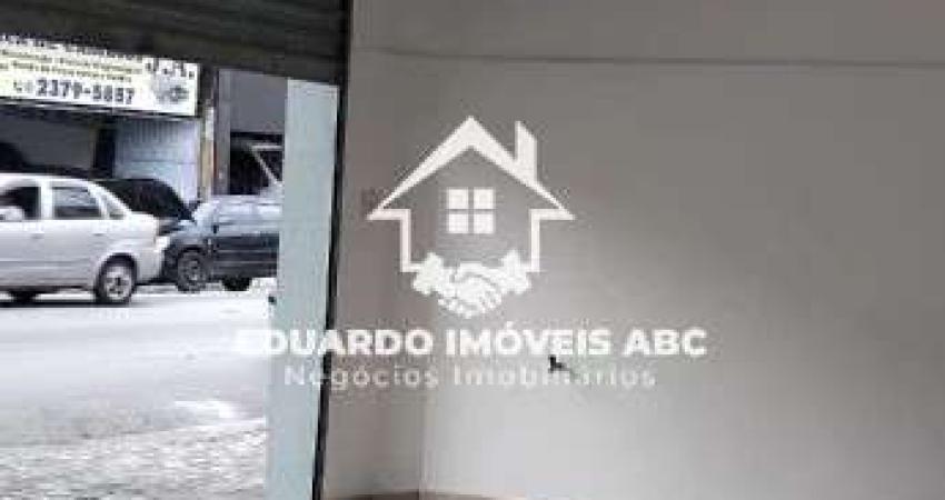 REF 10633- Salão com 55². Banheiro. Ótima localização- Santo André