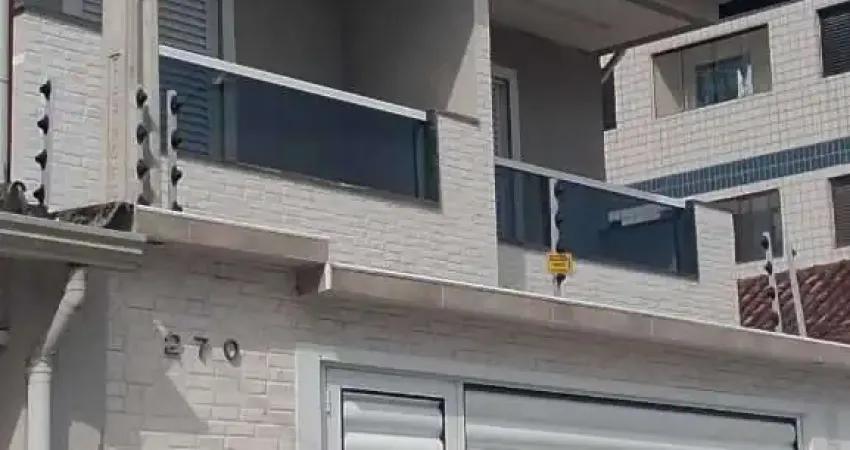 Sobrado com 3 dormitórios à venda, 129 m² por R$ 800.000,00 - Vila Assunção - Praia Grande/SP