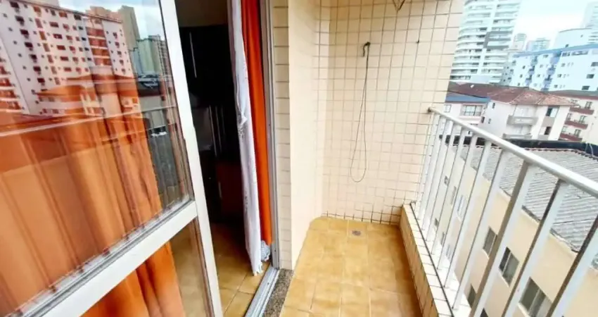 Apartamento com 1 dormitório à venda, 63 m² por r$ 298.000 - 200m da praia - vila guilhermina - praia grande/sp