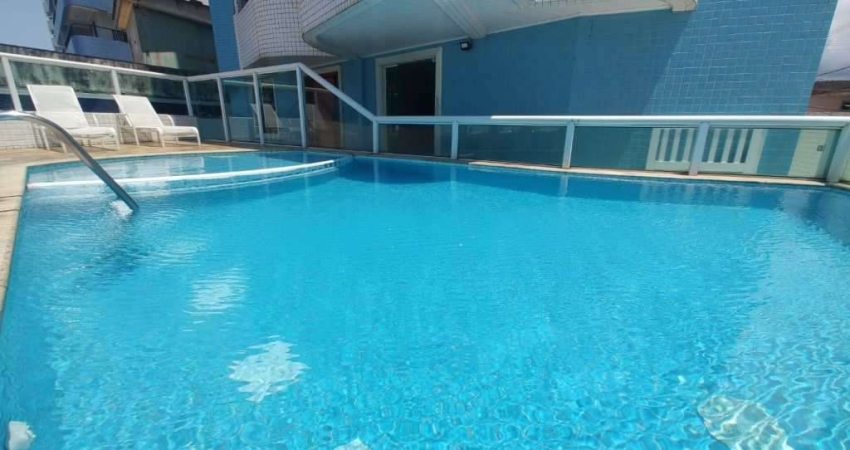 Frente mar Apartamento com 2 dormitórios à venda, 75 m² por R$ 529.875 - Maracanã - Praia Grande/SP