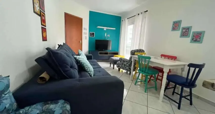 Apartamento com 1 dormitório à venda, 47 m² por R$ 285.000,00 - Vila Guilhermina - Praia Grande/SP