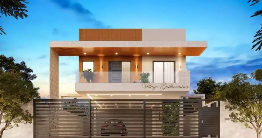 Sobrado com 2 quartos, Guilhermina, Praia Grande - R$ 349 mil, Cod: 9078