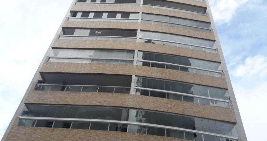 Apartamento 02 dormitórios, 1 suite, Varanda  gourmet, Vila Guilhermina, Praia Grande, SP