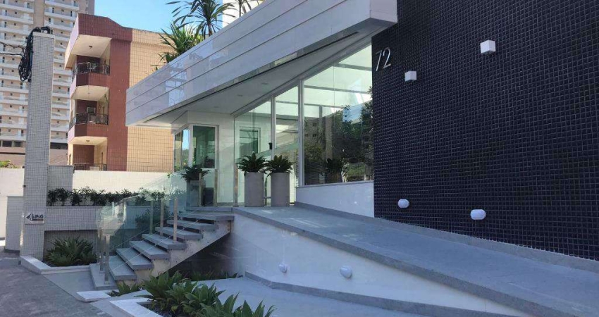 Apartamento com 2 dormitórios à venda, 97 m² por R$ 1.170.000,00 - Canto do Forte - Praia Grande/SP