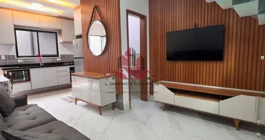 Casa em condomínio fechado com 2 quartos à venda na Avenida Professor Daijiro Matsuda, 540, Balneário Maracanã, Praia Grande