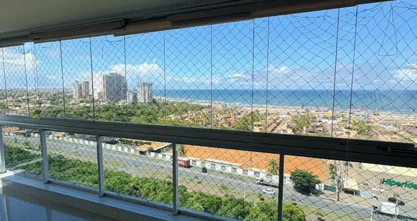 Apartamento 3 suítes 155m² alto padrão com vista mar/ patamares, colina a
