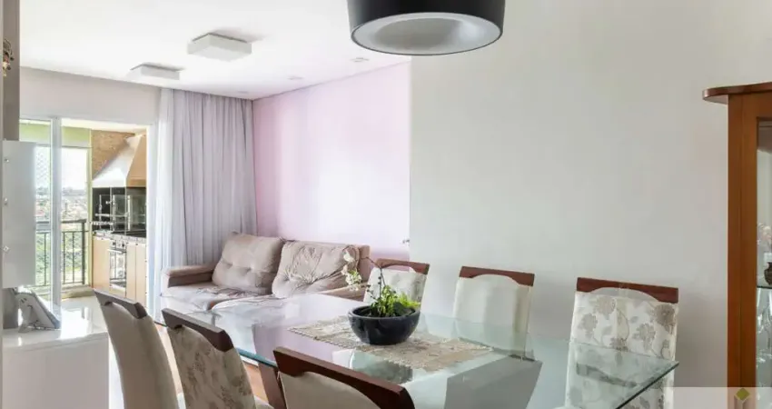 Vila mascote 3 Dormitórios, Suíte, Mobiliado, Varanda Gourmet, 2 Vagas