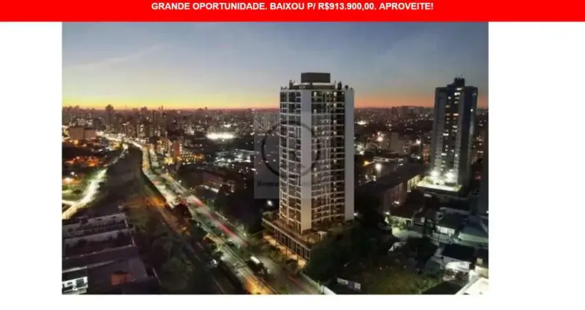 Apartamento 3 dormitórios em andar alto de frente para o Jd. Botânico no Cristo Rei. Explore Botânico, Entrega prevista para 05/2025