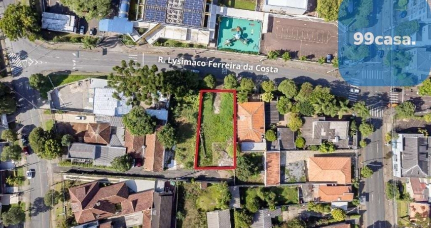 Terreno para alugar, 520 m  - Centro Cívico - Curitiba PR