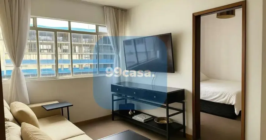 Apartamento ensolarado com vaga de garagem no Centro de Curitiba