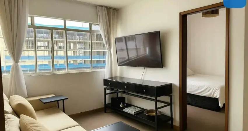 Apartamento ensolarado com vaga de garagem no centro de curitiba