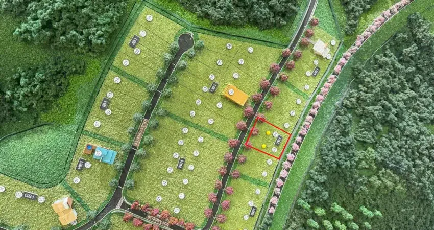 Terrenos à venda no alphaville paraná em campo largo com 1.447,48m  no total