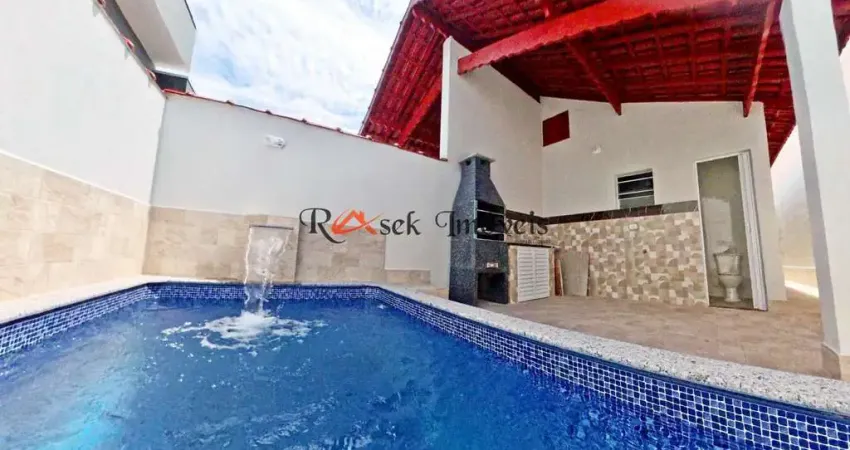 Casa com 2 quartos, flórida mirim, mongaguá - r$ 389 mil, cod: 2496