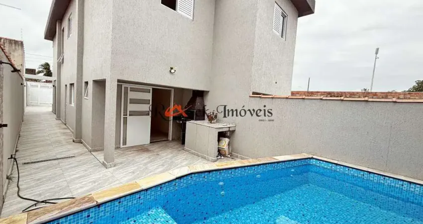 Sobrado com 3 quartos, gaivotas, itanhaém - r$ 540 mil, cod: 2549