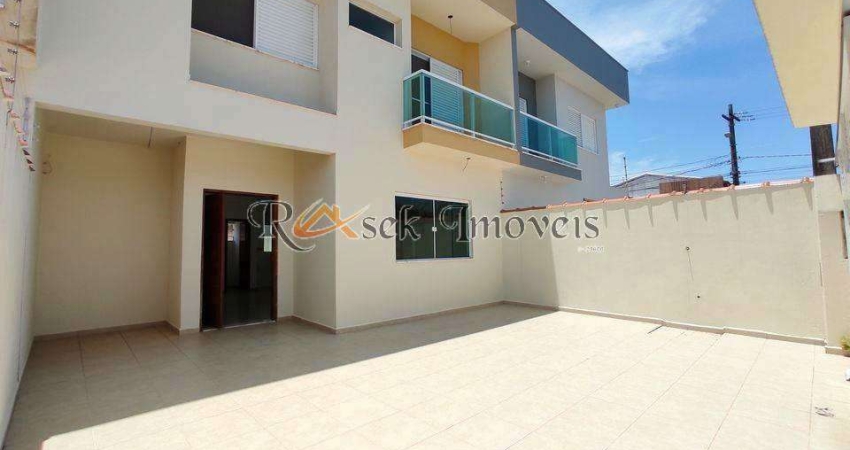 Sobrado com 3 dorms, Cibratel II, Itanhaém - R$ 550 mil, Cod: 750