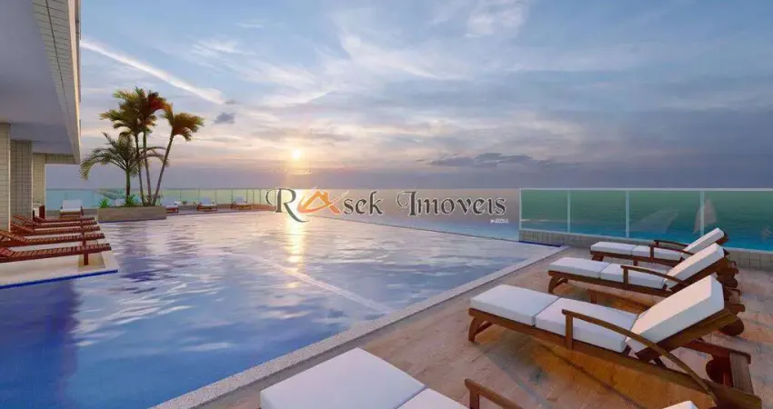 Apartamento com 2 dorms, Centro, Mongaguá - R$ 377 mil, Cod: 859