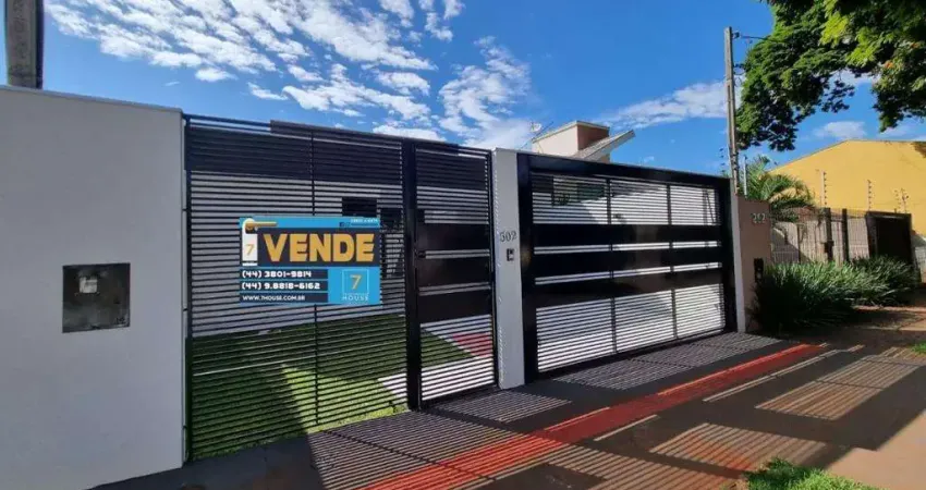 Casa à venda em Maringá, Jardim Alvorada, com 3 quartos, com 145.5 m²