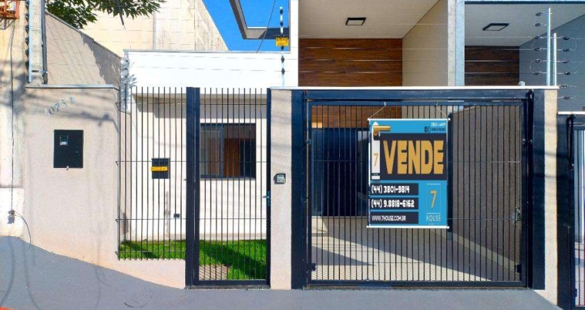 Casa à venda em Maringá, Jardim Diamante, com 3 quartos, com 100 m²
