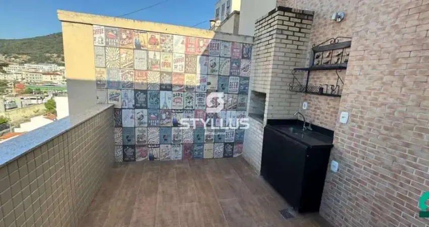 Cobertura com 3 quartos à venda na Rua Aquidabã, Méier, Rio de Janeiro