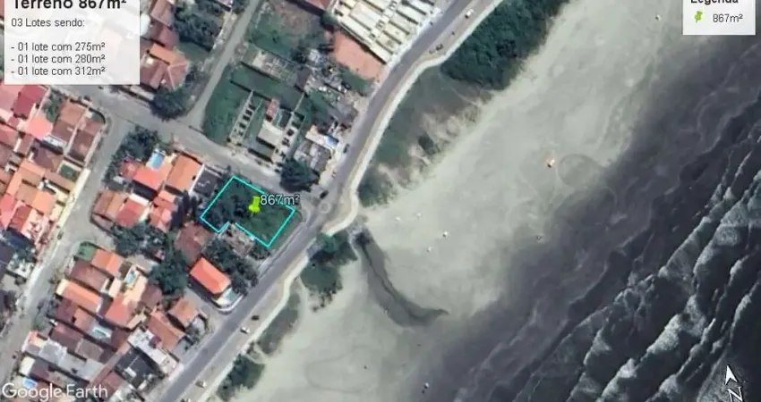 Terreno à venda no Balneário Gaivota, Itanhaém