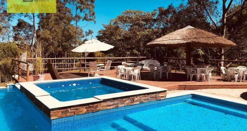 Chácara com 3 dormitórios à venda, 25000 m² por R$ 1.596.000,00 - Aparecida - Araçoiaba da Serra/SP