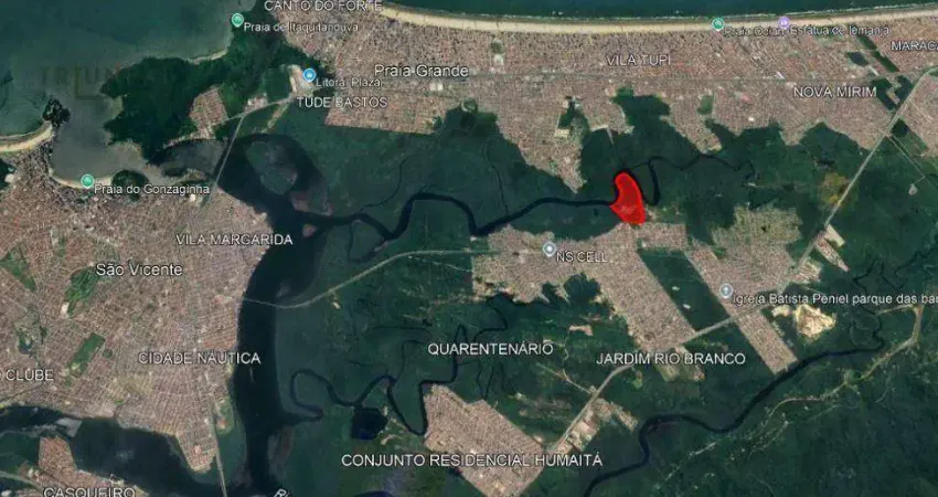 Área à venda, 292.814,79 m² por R$ 52.706.662 - Samaritá - São Vicente/SP