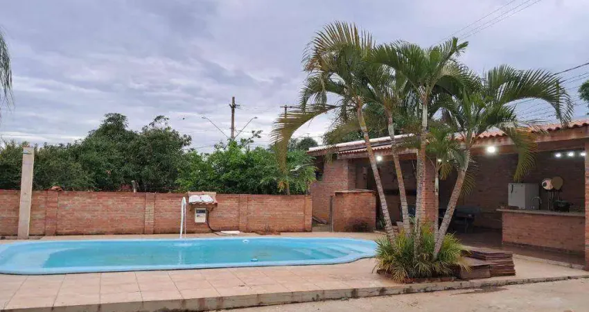 Chácara com 3 dormitórios à venda, 908 m² por R$ 750.000 - Residencial Alvorada - Araçoiaba da Serra/SP