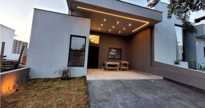 Casa com 3 dormitórios à venda, 122 m² por R$ 779.000 - Condomínio Terras de São Francisco - Sorocaba/SP