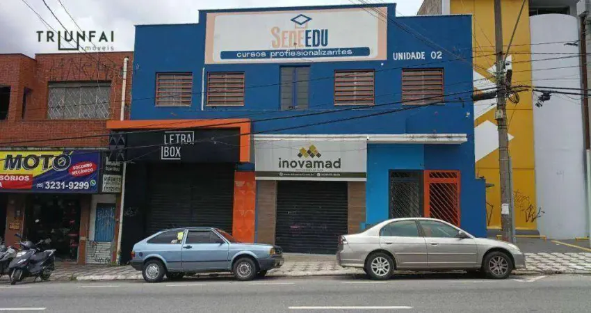 Salão para alugar, 60 m² por r$ 2.000/mês - vila santa rita - sorocaba/sp