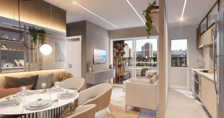 Apartamento com 2 dormitórios à venda, 60 m² por r$ 455.254,20 - condomínio jr são paulo ii - sorocaba/sp