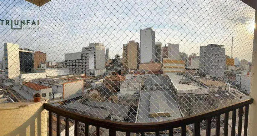 Apartamento com 3 dormitórios, 153 m² - venda por r$ 650.000,00 ou aluguel por r$ 2.988,00/mês - centro - sorocaba/sp