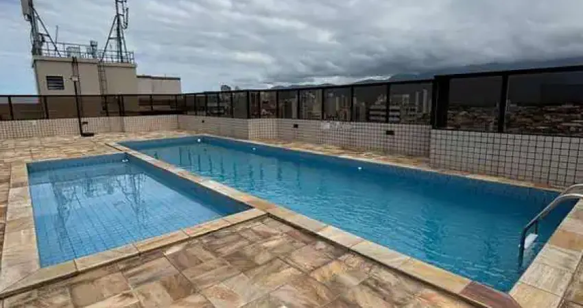 Condomínio frente mar com lazer na cobertura - caiçara, praia grande!